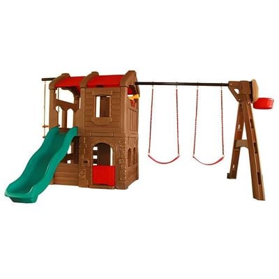 MYTS Kids Pro  Slide And Swings  with climbing wall